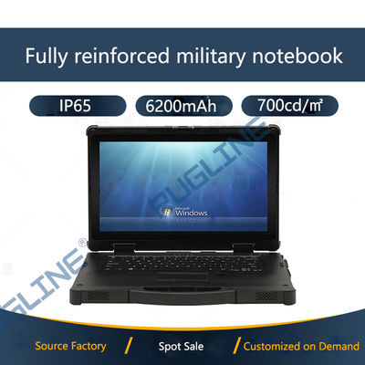 14 Inch 700cd/M2 I5 Rugged Windows 10 Laptop CCC Certification