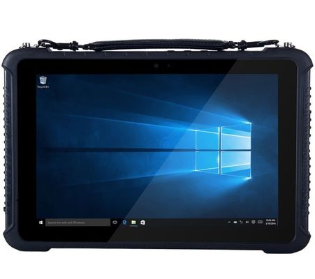 RS232 10000mAh Rugged Tablet PC Windows 10 , BT4.2 10.1 Inch Windows Tablet