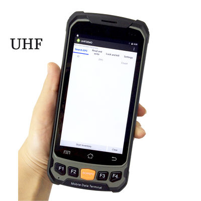 IP67 4.7 Inch UHF Long Distance RFID Reader 720x1280 Touch Screen