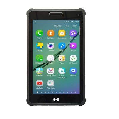 BT4.0 400nits 2.0GHz Android 11 8 Inch Tablet 6GB RAM With UHF Reader