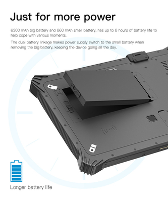 Windows 10 IPS Rugged Tablet PC With Front 2.0MP Rear 8.0MP Camera