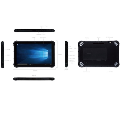 12.2 Inch 1920x1200 Windows 10 Rugged Tablet Intel CPU 6Y30