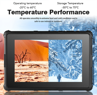IP67 8 Inch Tablet Rugged PC HD Sunglight Readable 800×1280 Screen