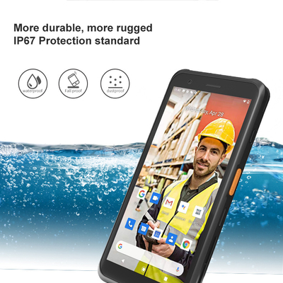 5.7&quot; HIGH QUALITY 4G + 64G ANDROID BARCODE SCANNER NFC PDA HANDHELD DEVICE