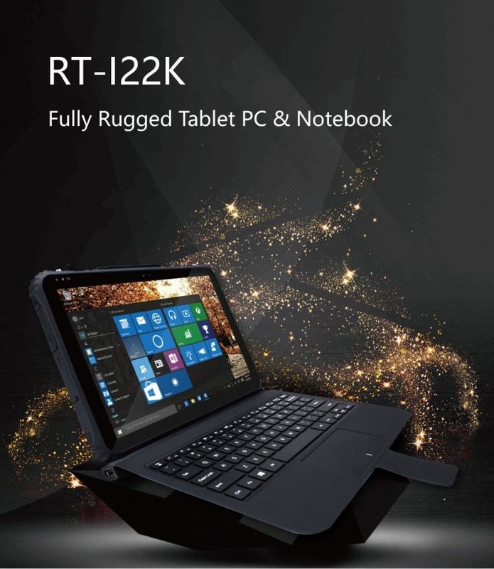 RJ45 Windows 10 Rugged Tablet 6300mAh Battery , 8GB RAM Tablet Windows 10 4G LTE