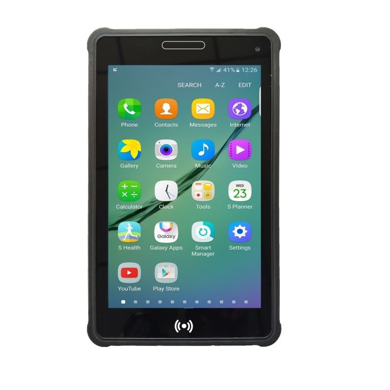 BT4.0 400nits 2.0GHz Android 11 8 Inch Tablet 6GB RAM With UHF Reader