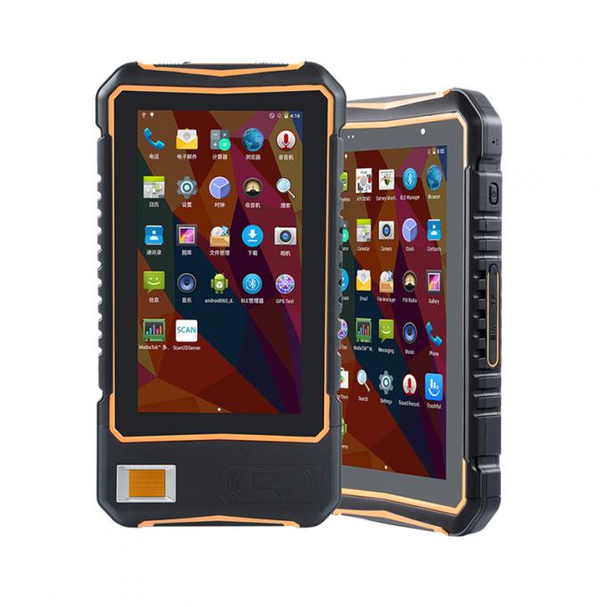 7 Inch 1.3GHz Android Tablet Barcode Scanner , 1024x600 Rugged Mobile